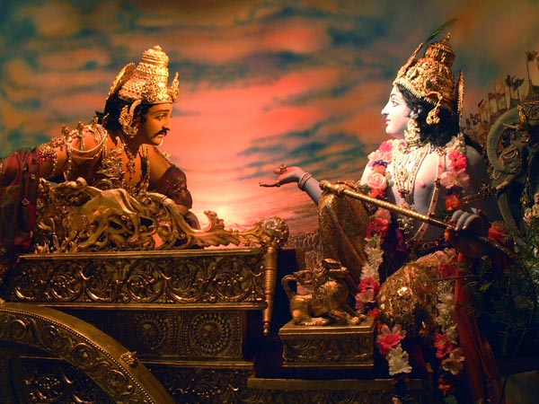 Arjuna-Krishna Bhagavad-gita museum
